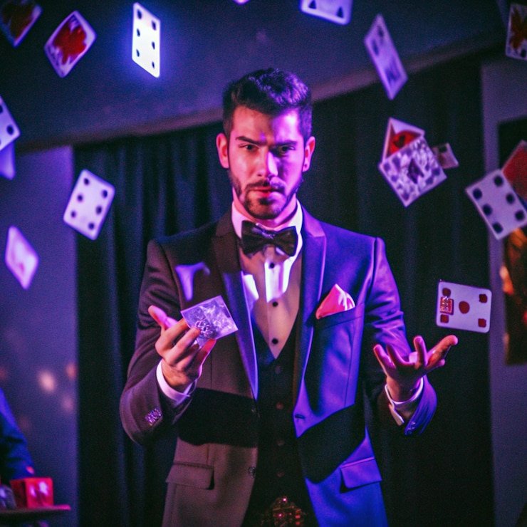 Live dealer studio showing Dragon Tiger table with cards and HD broadcast setup